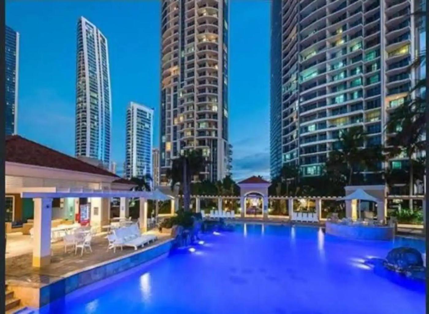 Panoramic Views Surfers-chevron. * Gold Coast